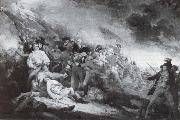 John Trumbull Tod des General Warren in der Schlach von Bunker-s Hill France oil painting artist